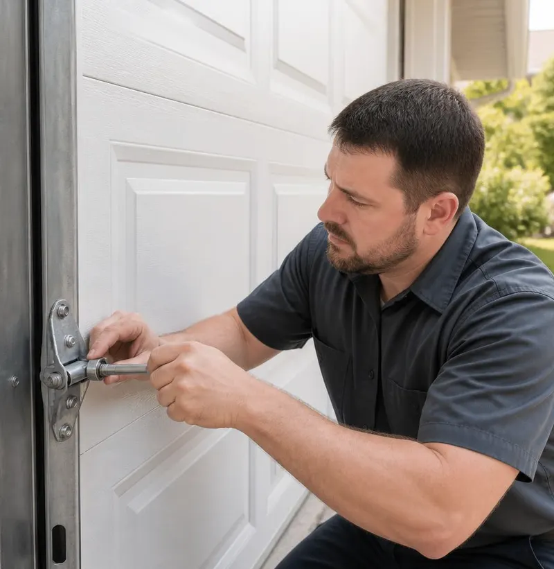 Garage Door Spring Repair in Monticello